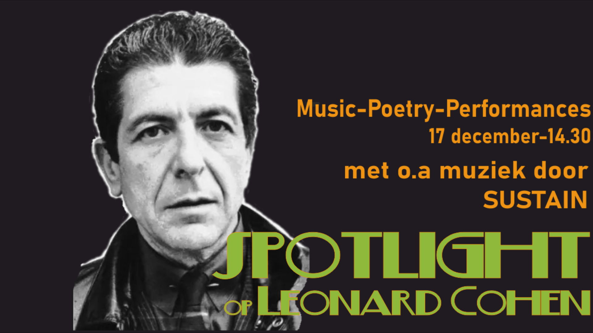Spotlight Leonard Cohen - Ik Ben Aanwezig